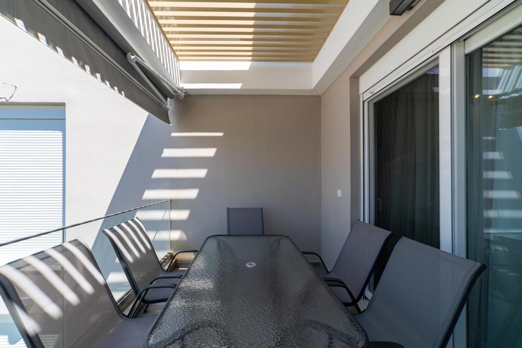 Ferienwohnung Danai & Palm Residential Complexes Ofrínion Exterior foto