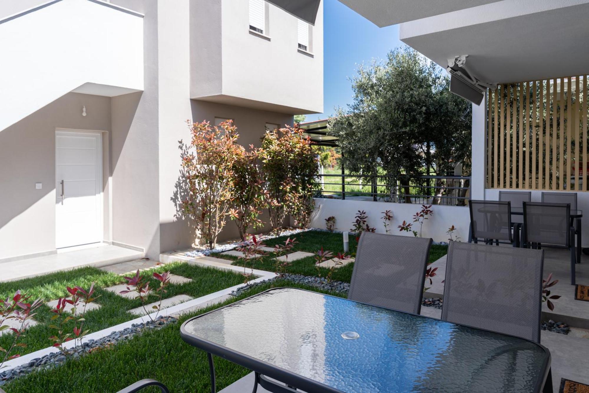 Ferienwohnung Danai & Palm Residential Complexes Ofrínion Exterior foto